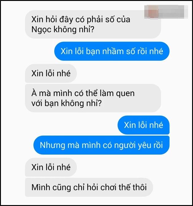 Khi được trai nhắn tin làm quen nhưng bạn lại cố tỏ ra sang chảnh!-5