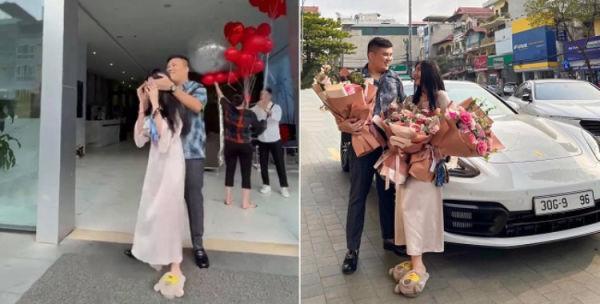 Danh tính cô dâu được người yêu tặng siêu xe Porscher 5 tỷ-1