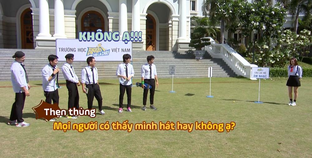 Lan Ngọc bất chấp khoe giọng ca tông điếc tại Running Man-7