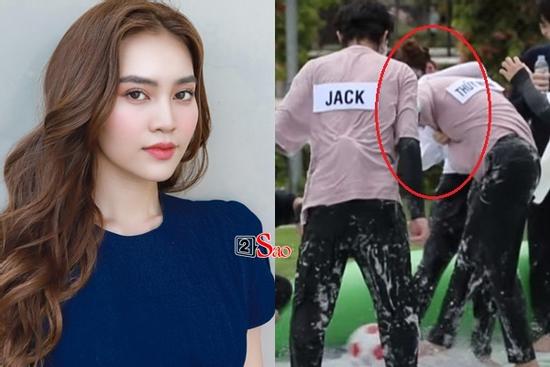 Ninh Dương Lan Ngọc bị soi 'bàn tay hư' trên vòng 1 Thúy Ngân