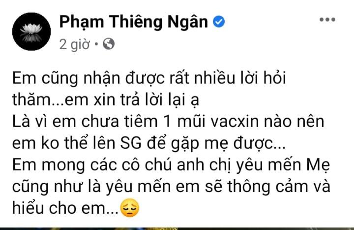 Lý do con nuôi Phi Nhung không thể tới thắp nhang cho mẹ-3