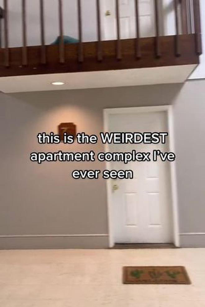 Nữ sinh quay tòa nhà kỳ quái từng ở, xem lạnh sống lưng-3