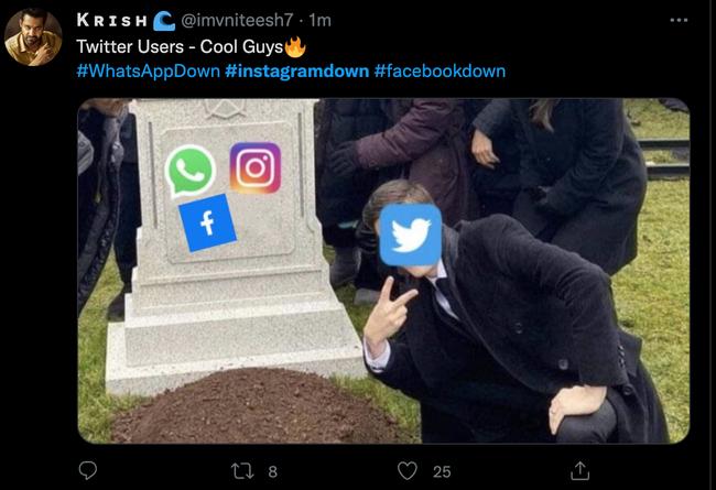 Dân mạng đua nhau chế meme Facebook sập-4