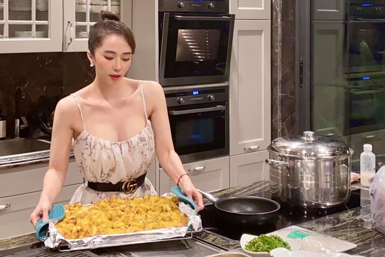 Việt Anh thả thính giống Quỳnh Nga, vợ cũ bình luận dưới status-9