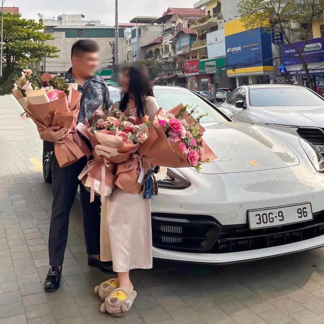 Màn quay xe cực phũ của hotgirl được trùm cờ bạc tặng Porches-2