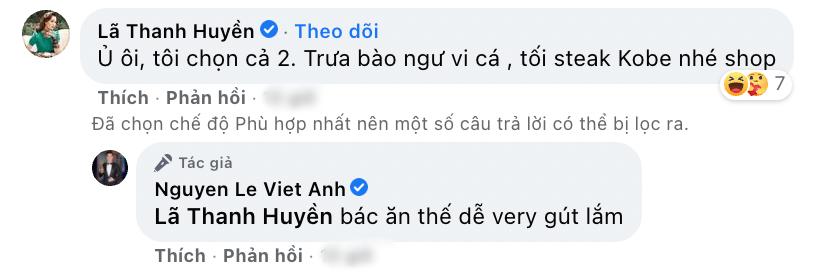 Việt Anh thả thính giống Quỳnh Nga, vợ cũ bình luận dưới status-4