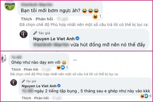 Việt Anh thả thính giống Quỳnh Nga, vợ cũ bình luận dưới status-8