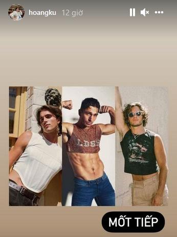 Hoàng Ku mặc croptop, quần tụt lộ nội y nữ tính quá chừng!-3