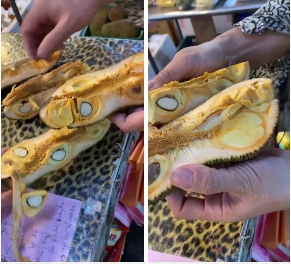 Chị gái xẻ mít tố nữ ra làm 4 khiến dân mạng đứng hình tức tối-2