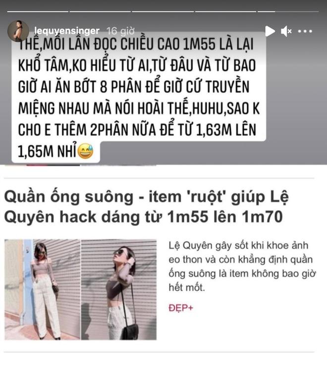 Lệ Quyên lùn một mẩu qua góc máy người qua đường-5