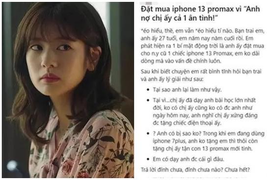 Bạn trai mua điện thoại xịn tặng người yêu cũ để 'trả nợ ân tình'