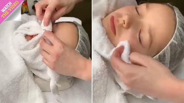 10 tuổi, ái nữ nhà David Beckham đã là khách VIP của tiệm nail và spa-1