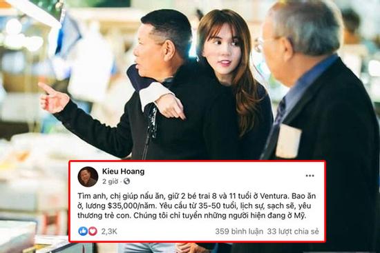 Tỷ phú Hoàng Kiều tuyển giúp việc lương 800 triệu, đủ 5 yêu cầu!