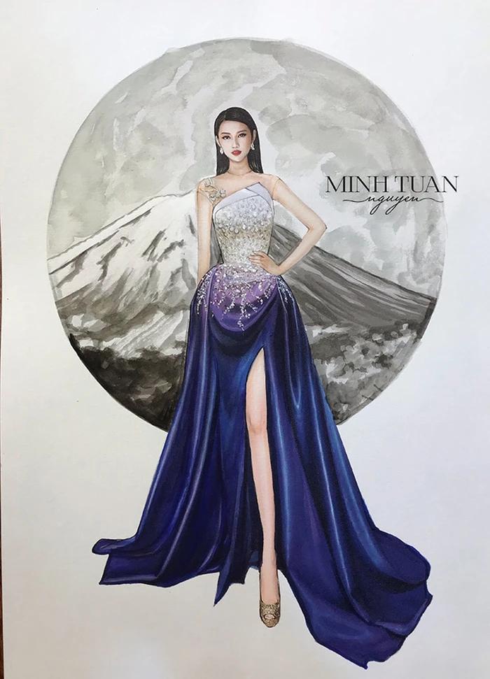 Thùy Tiên bắt tay với NTK từng dìm dáng mình để làm đầm thi Miss Grand International 2021-3