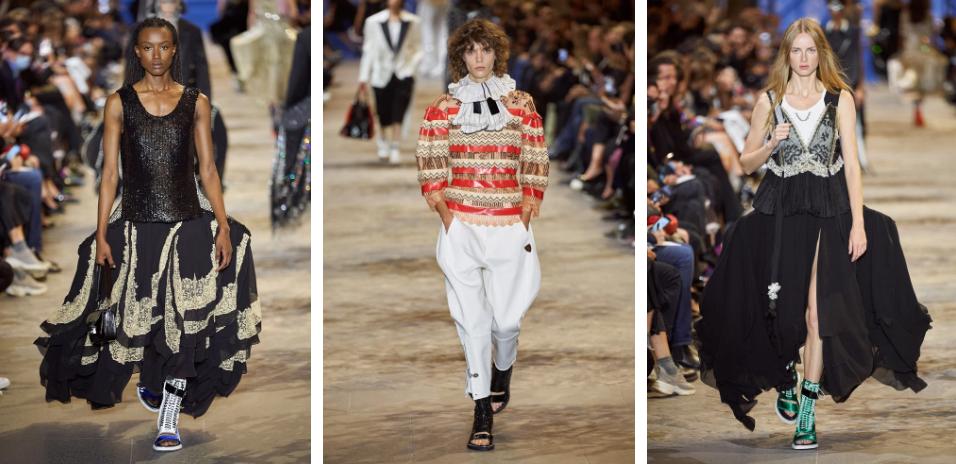 Biểu tình nhốn nháo giữa show Louis Vuitton, bảo vệ phải dẹp loạn-2