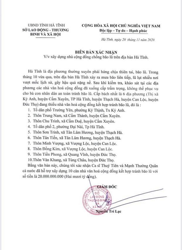 Hà Tĩnh xác nhận hơn 40 tỷ từ Thủy Tiên, so với sao kê có khớp?-4