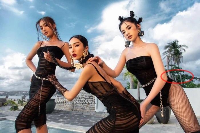 Cẩm Đan tạo dáng thoát vị đĩa đệm bị soi ngay lỗi photoshop-7