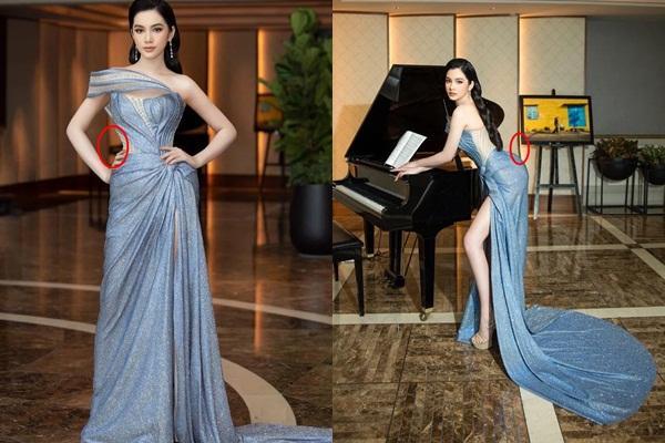 Cẩm Đan tạo dáng thoát vị đĩa đệm bị soi ngay lỗi photoshop-9