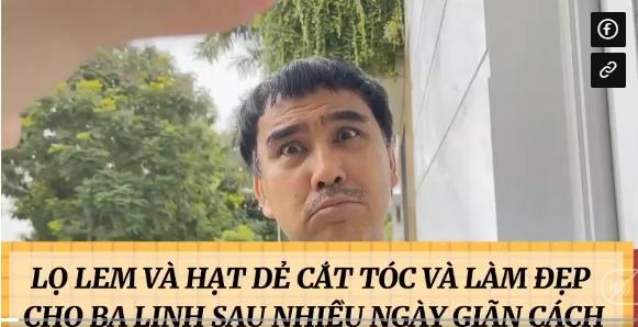 Con gái úp bát cắt tóc cho Quyền Linh, kết bất ngờ-1