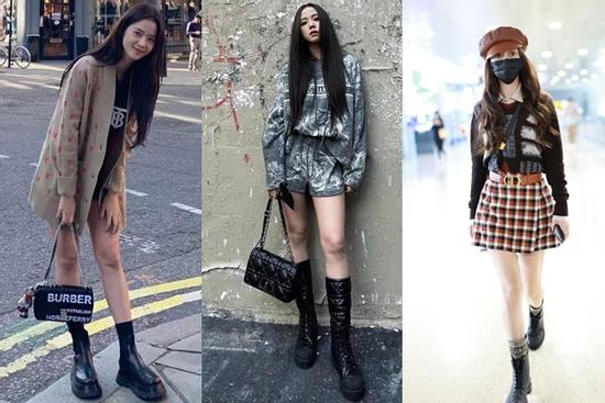 Chiều cao khiếm tốn, Jisoo ưu ái giày đế độn để 'ăn gian' vóc dáng