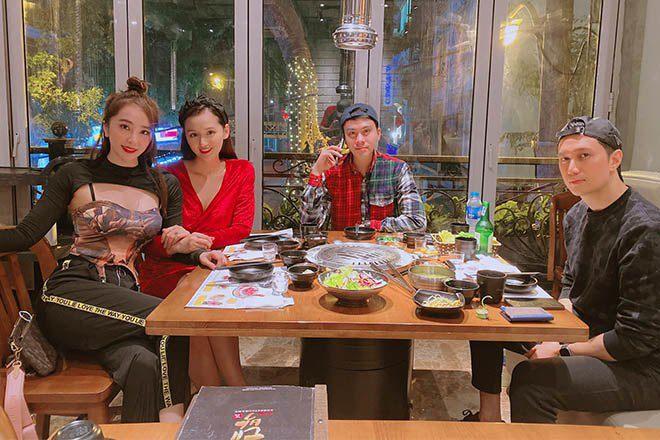 Quỳnh Nga lên đồ sexy hết nước chấm, bảo sao Việt Anh u mê-1