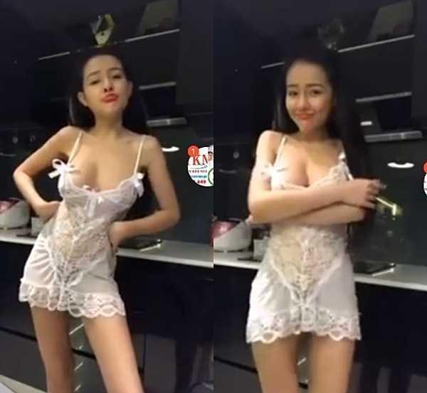 Ngọc Trinh, Ngân 98 và loạt sao diện váy ngủ hớ hênh livestream-12