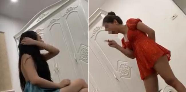 Thời trang tiểu tam khi bị tóm sống: Cứ phải 2 dây sexy mới chịu!-11