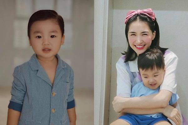 Con trai Hòa Minzy chuẩn thiếu gia nhà giàu ngày sinh nhật-13