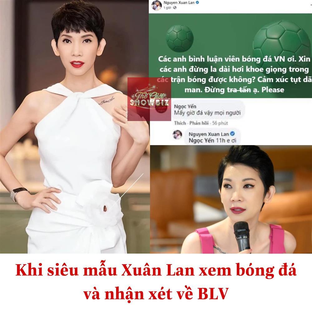 Xuân Lan ăn mắng no nê vì chê bình luận viên bóng đá-1