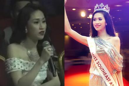 Một hoa hậu Việt khiến quốc tế 'sốc và đơ' vì nói tiếng Anh