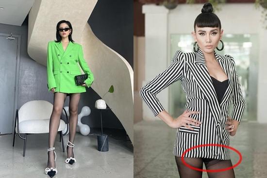 Sao Việt phối blazer 'quên quần': Người chuẩn đẹp, kẻ suýt 'lộ hàng'