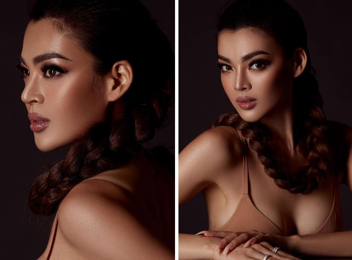 Hoa hậu Chuyển giới Trân Đài như nude 100% vì bikini tàng hình-2