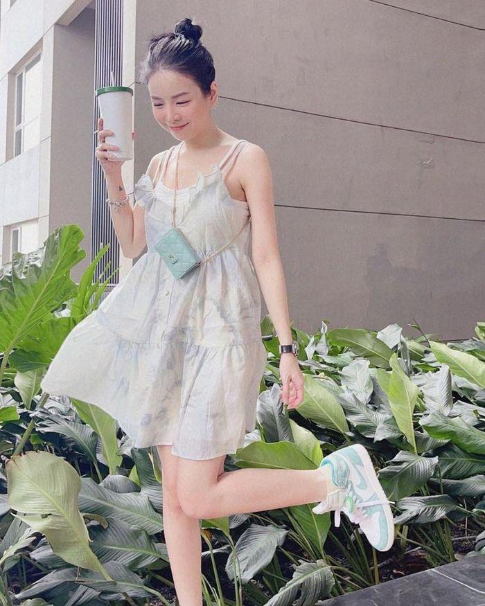 Thiều Bảo Trâm diện đồ trà xanh - Hà Hồ đồng điệu với ái nữ Lisa-5