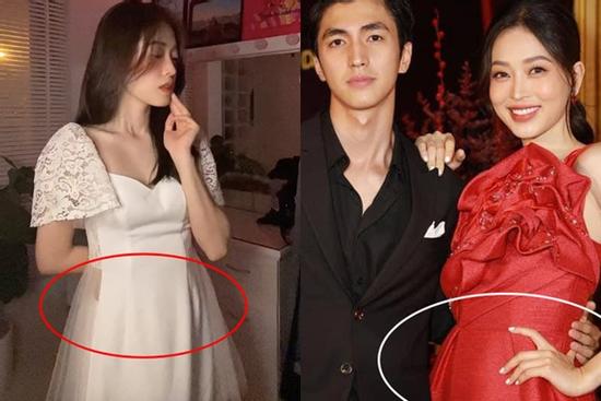 Phương Nga lộ vòng 2 tăng size, bị nghi mang thai với Bình An