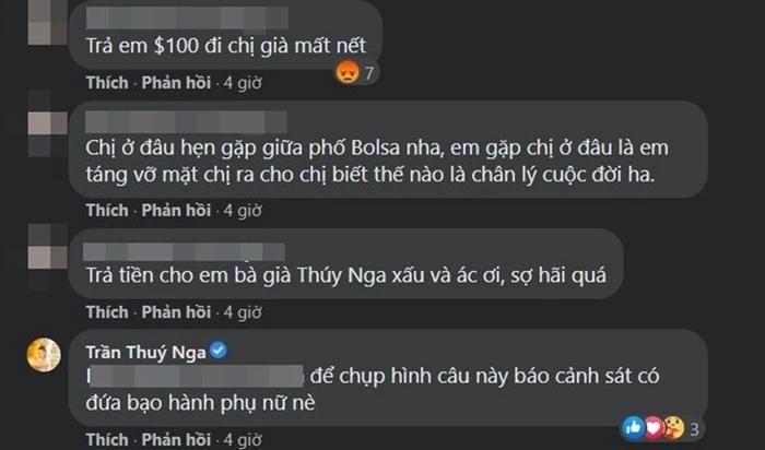 Thúy Nga cãi tay đôi với anti-fan vì bị đòi lại tiền ủng hộ Kim Ngân-3