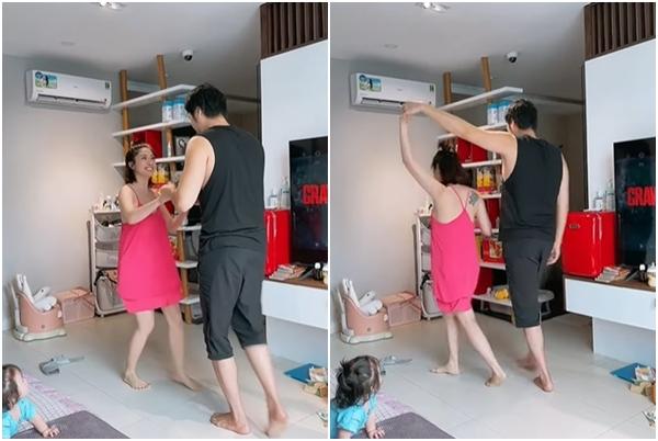 Chồng Pha Lê như cây hài, cười xỉu sự cố nhảy dây tụt quần-6