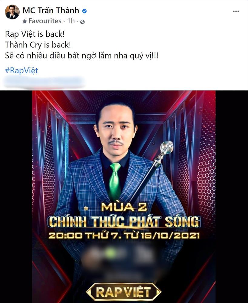 Tạo hình bật ngửa của Trấn Thành trong Rap Việt mùa 2-9