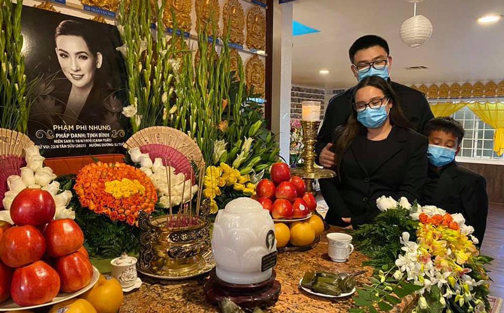 Hình ảnh đau buồn của cháu ngoại và con rể Phi Nhung-2