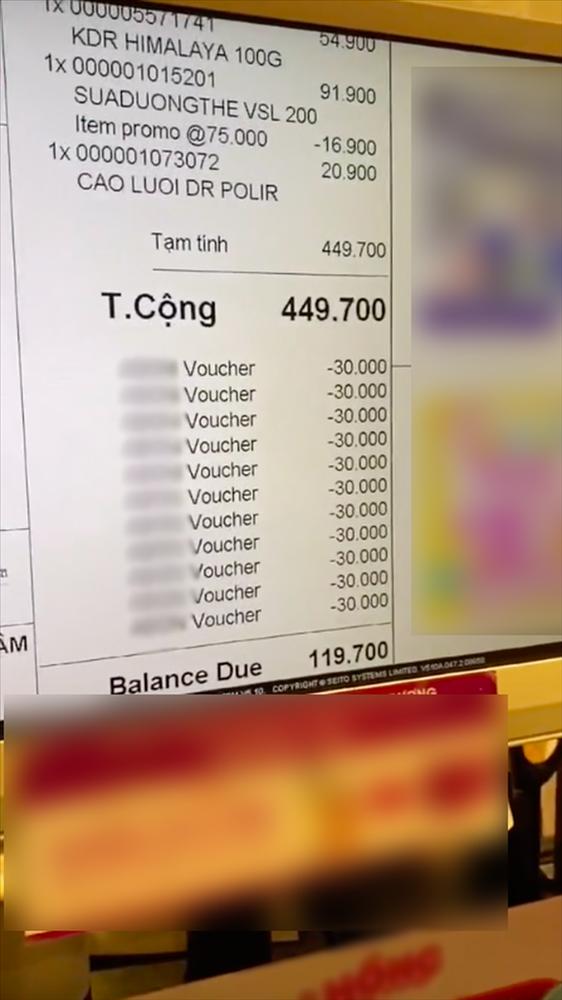 Đi siêu thị hóa đơn hơn 400k, cô gái không cần thanh toán đồng nào!-3