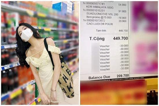 Đi siêu thị hóa đơn hơn 400k, cô gái không cần thanh toán đồng nào!