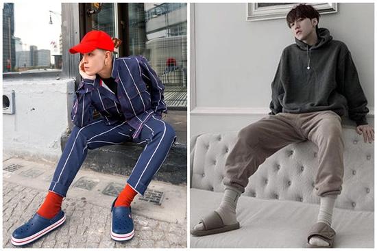 Đi tất + dép lê: Trend 'thảm họa' Sơn Tùng lăng xê bỗng 'hot họt'