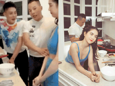 Vũ Khắc Tiệp lại giở trò với vòng 3 Ngọc Trinh, độ quá đà level max-5