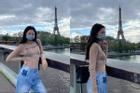 Jennie checkin tháp Eiffel: diện mốt lộ nội y, mặt mộc vẫn thần thái