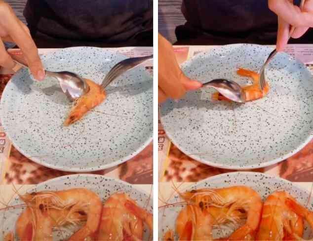 Bóc vỏ tôm nhanh và không dây bẩn, còn được khen duyên dáng-3