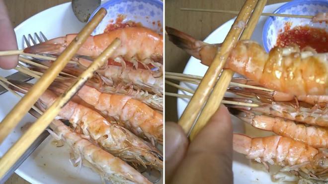 Bóc vỏ tôm nhanh và không dây bẩn, còn được khen duyên dáng-4