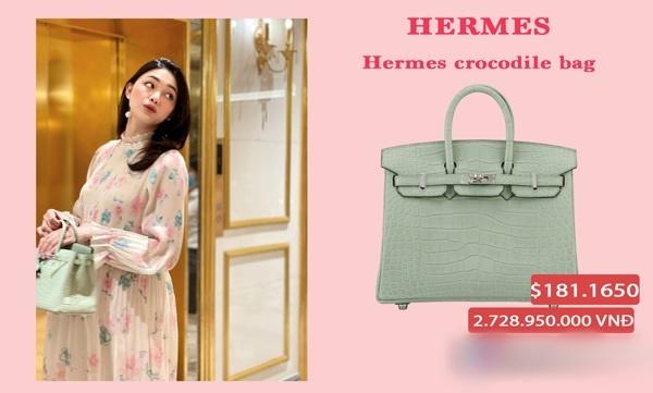 Lấy chồng đại gia, á hậu Thanh Tú che bụng bầu bằng túi 3 tỷ-5