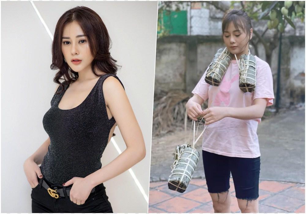 Xả vai Nam khúc giò, Phương Oanh khiến fan dụi mắt mãi mới nhận ra-1