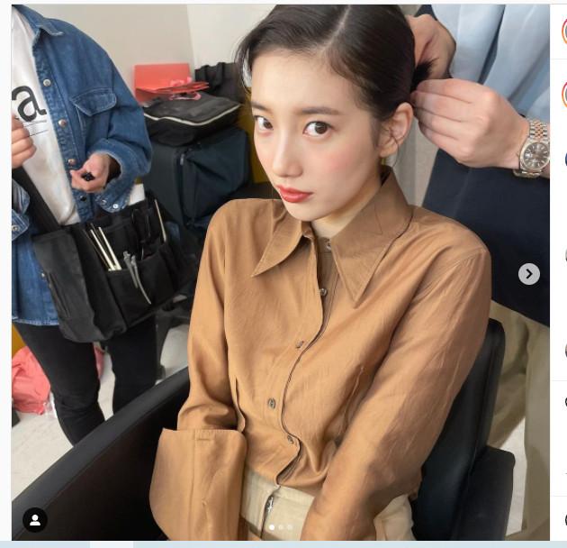 Mẹo trang điểm đơn giản giúp Suzy khoe nhan sắc nữ thần-2