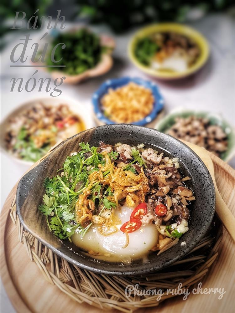 Bánh đúc nóng hổi, ngon chảy nước miếng đón ngày gió về-2