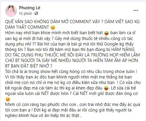 Phương Lê mắng Quế Vân: Sửa nết mới giữ được đàn ông-4